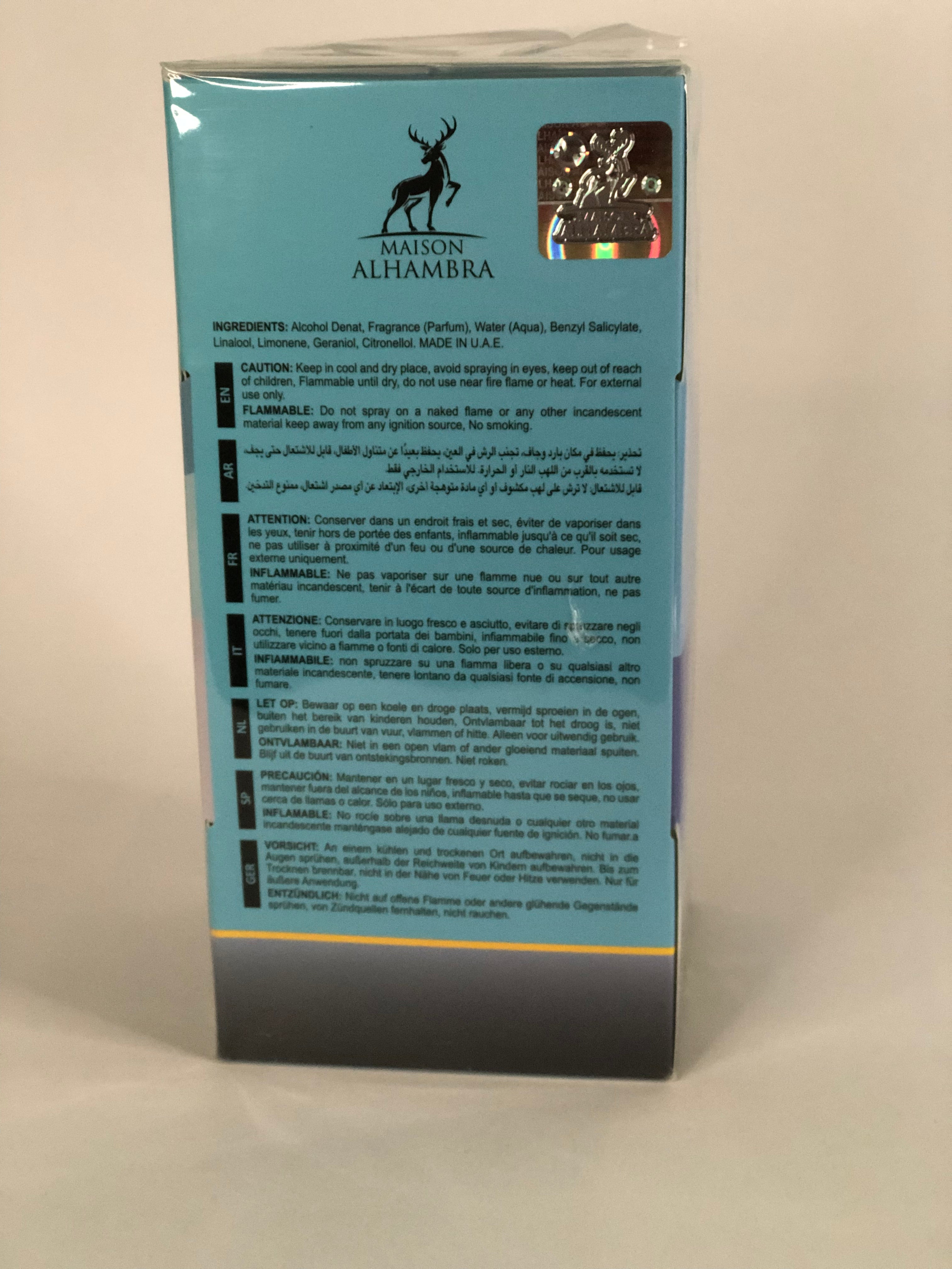 Jean Lowe Azure Maison Alhambra - Frasco Original 100ml