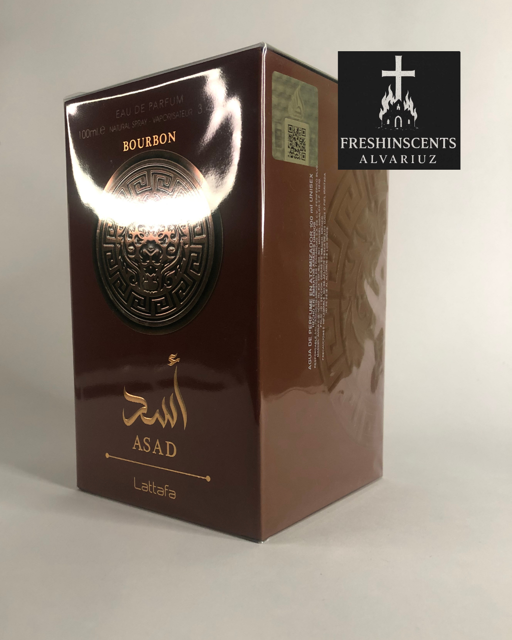 Asad Bourbon 100ml Full Bottle Sellada